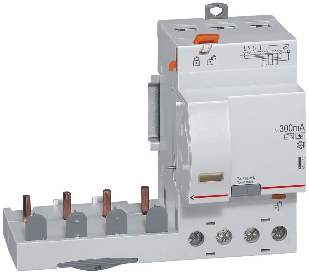 FI-Schutzschalter Anbaubar Legrand 4P 63A 300mA Typ F