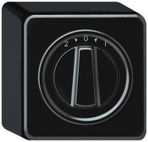 AP-Schwenktaster origin 1P 0<1 10A 230V 88×88×54mm schwarz