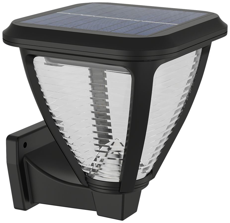 Applique LED Philips Vapora Solar SEN 1.5W 200lm 827 IP44 nero