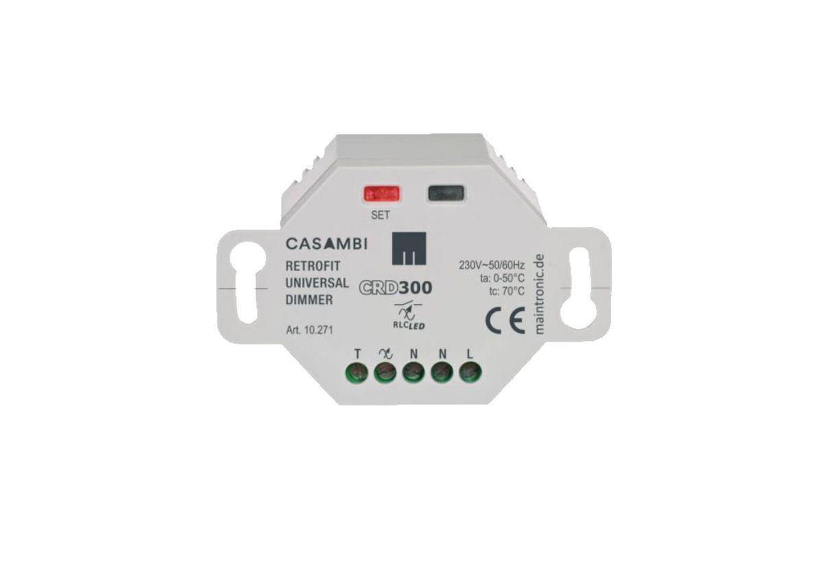 Casambi Dimmer DIM.CRD.300+ Dimmer R,L,C 1 Taster