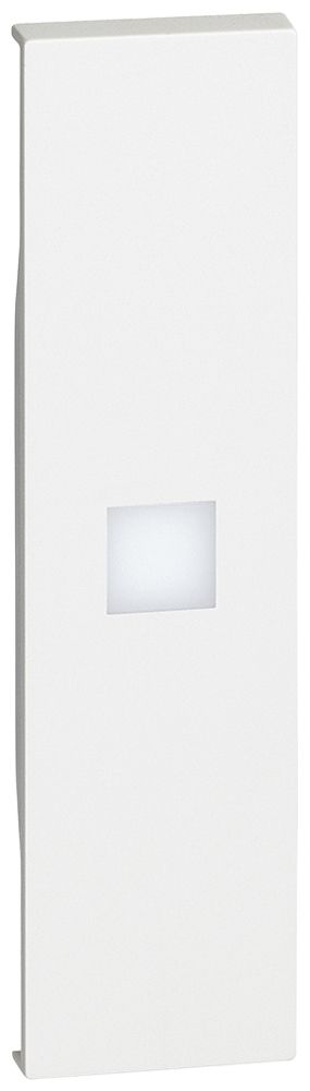 Cache de touche Living Now 1 module avec grande lentille pour éclairage blanc