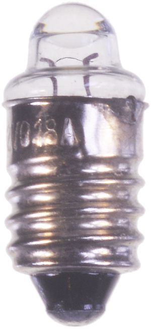 Ampoule incand. minilentille E10 2.5V 0.2 clair