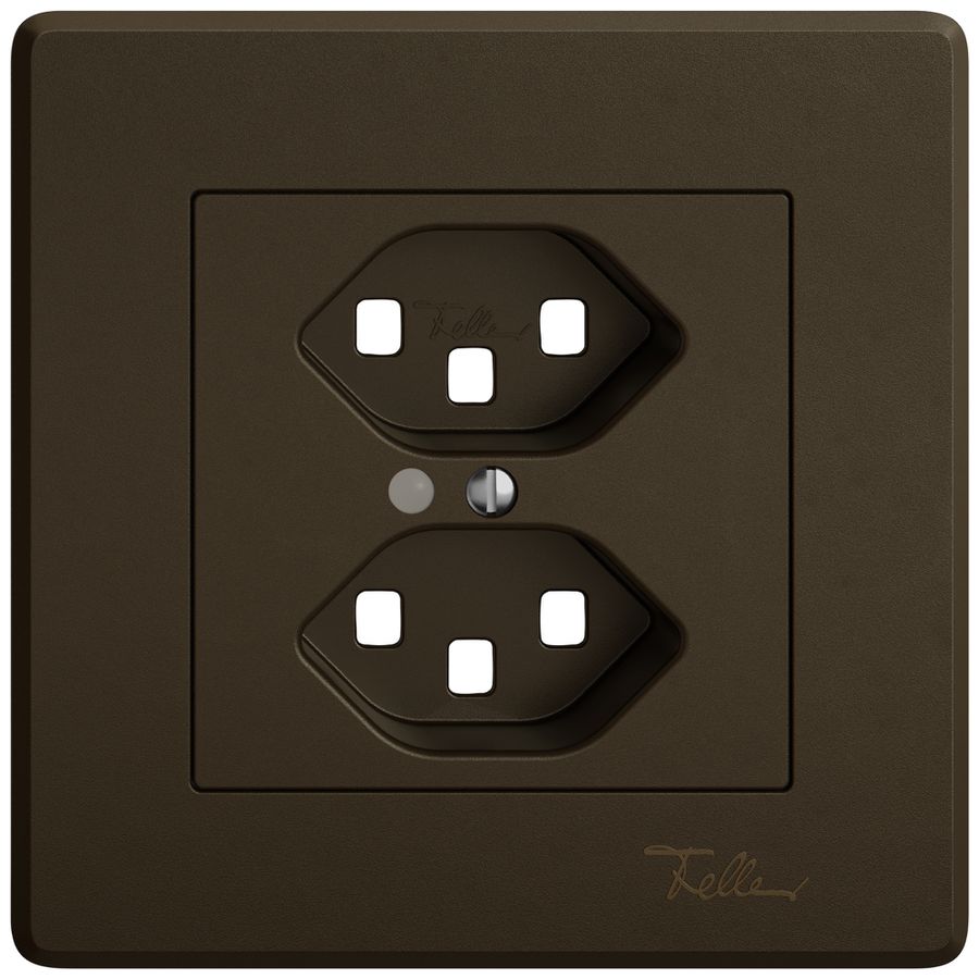 UP-Montageset EDIZIO.liv SNAPFIX® für 2×T23 mit Frontlinse br