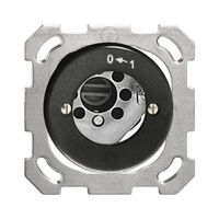 Contact pivotant ENC 0<-1/1P noir pour serrure de sûr. sans cyl.