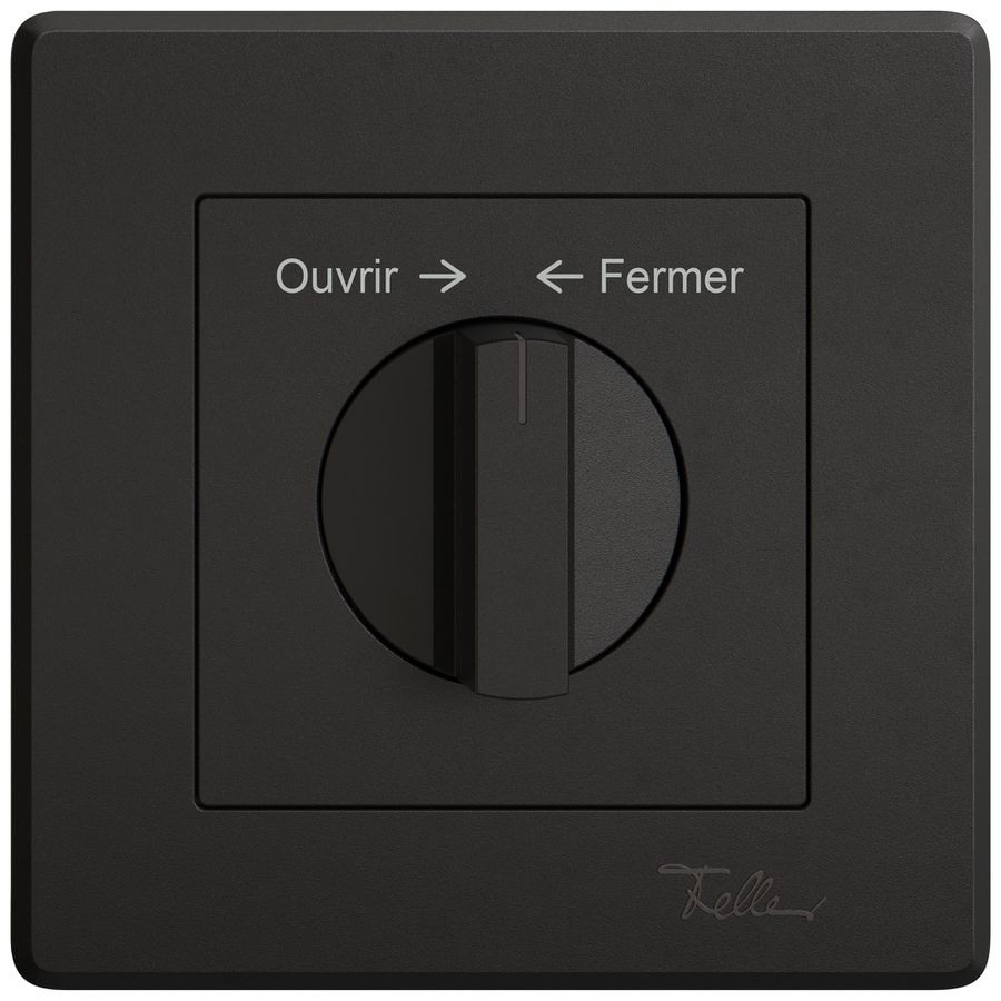 UP-Montageset EDIZIO.liv SNAPFIX® f.Schwenktaster m.Griff Ouvrir → ← Fermer sz