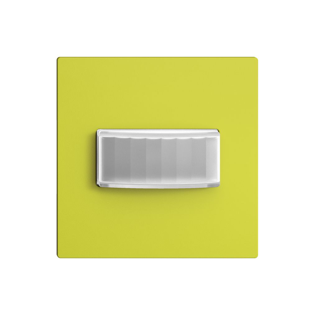 Rilevatore di movimento EDIZIOdue F pirios 180 R eco 1 canale, lemon