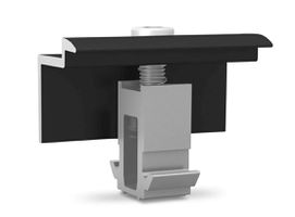 K2 DomeClamp Endklemme 30-50 mm schwarz eloxiert