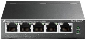 Switch TP-Link TL-SG1005P 5×RJ45 GbE 4×PoE