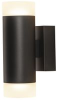 Lampada a muro SLV ASTINA UP/DOWN GU10 2×10W Ø70×200mm nero