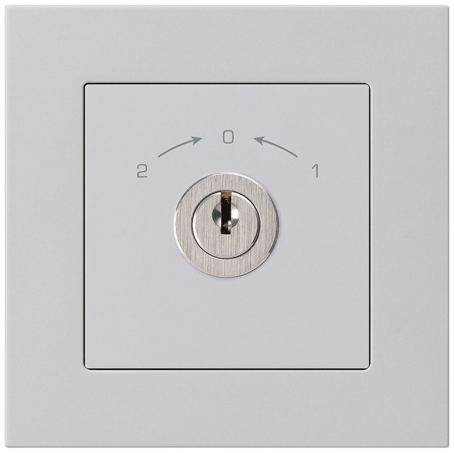Contatto rotativo INC 1>0<2 grigio chiaro kallysto.pro con serratura Kaba 8
