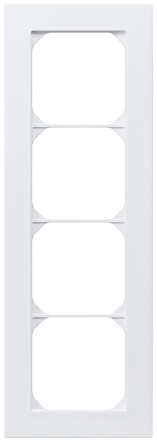 UP-Abdeckrahmen kallysto.pro 4×1 weiss 94×274mm