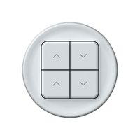 Frontset origin Schutzabdeckung für KNX-Storentaster 4× weiss