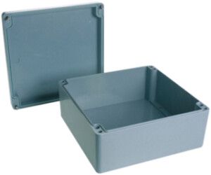 Scatola AP PEs 255×250×120mm grigio chiaro IP65 Lithos