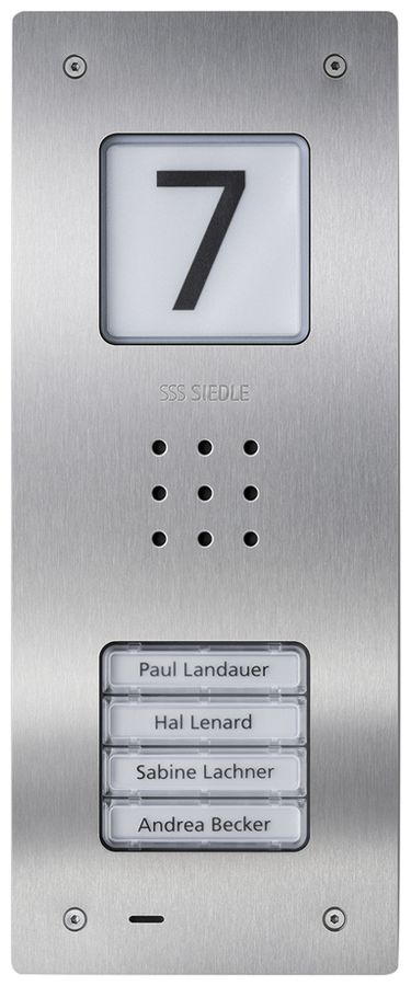 UP-Aussenstation Audio Siedle Compact Bus-System 4 12VAC 273×110×49mm IP54