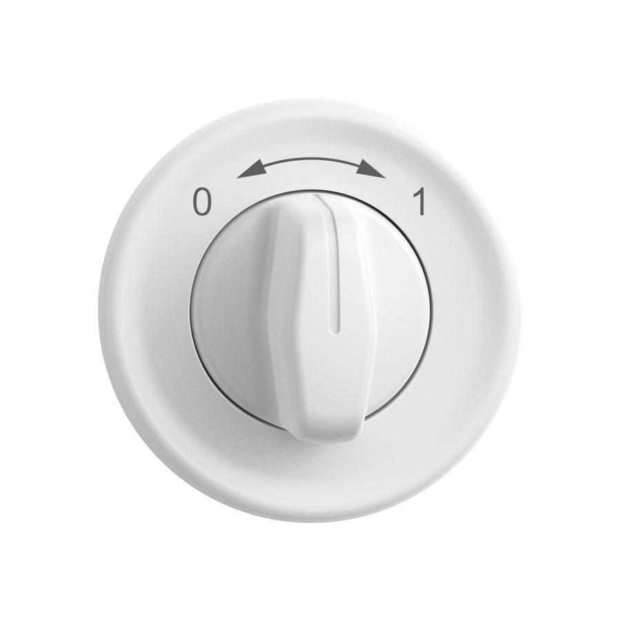 Montageset STANDARDdue SNAPFIX® f.Schwenktaster m.Griff 0 → ← 1 ws