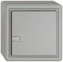 AP-Universaltaster EDIZIO.liv UNI SNAPFIX® 5…48V m.LED blau 1× 1-Tbed.hgu