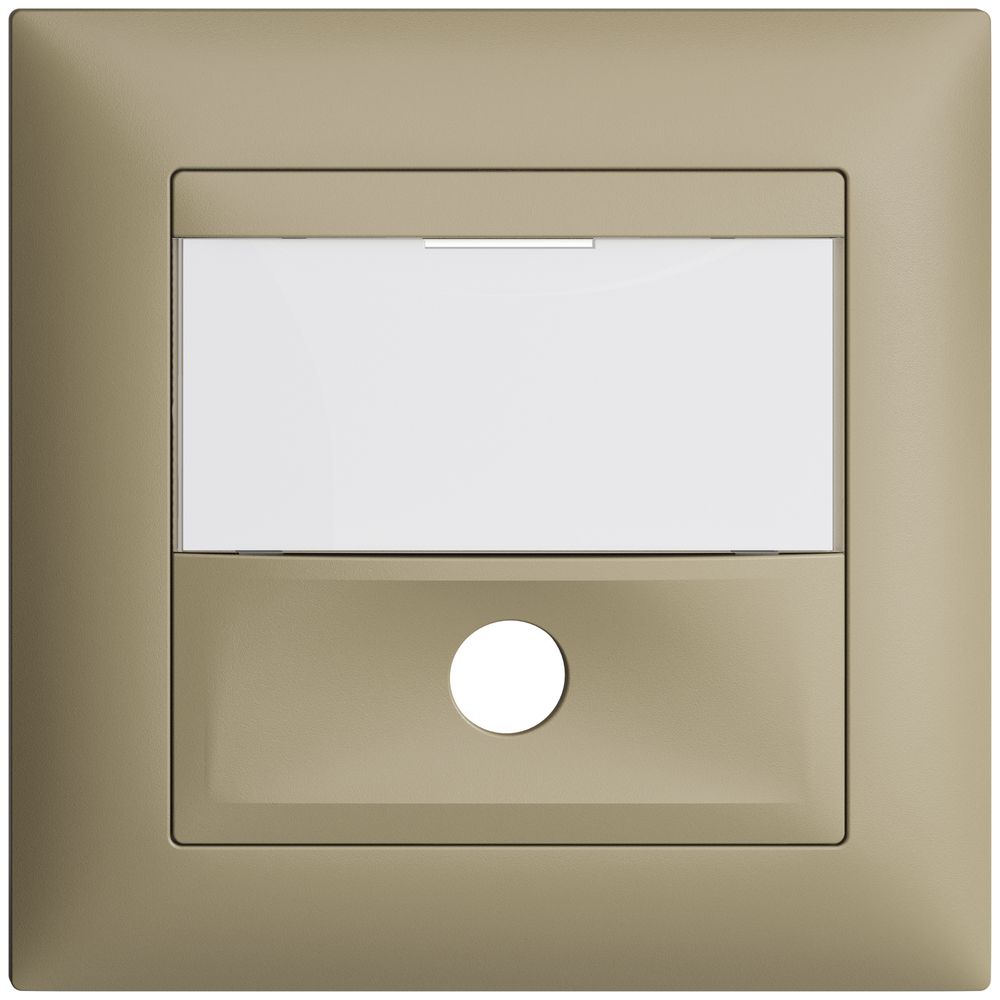 UP-Frontset EDIZIOdue sand 88×88mm für Sonnerietaster