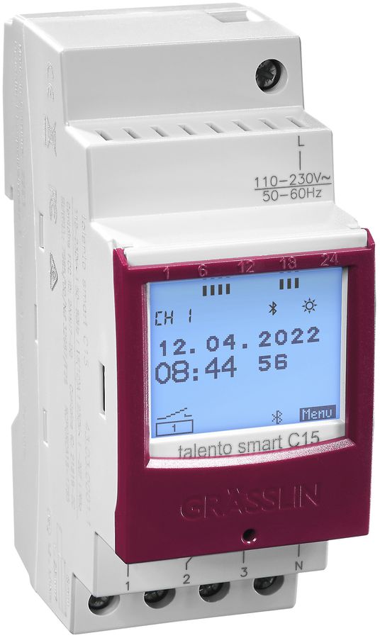 Timer digitale AMD talento smart C15, 1 canale 110/230VAC