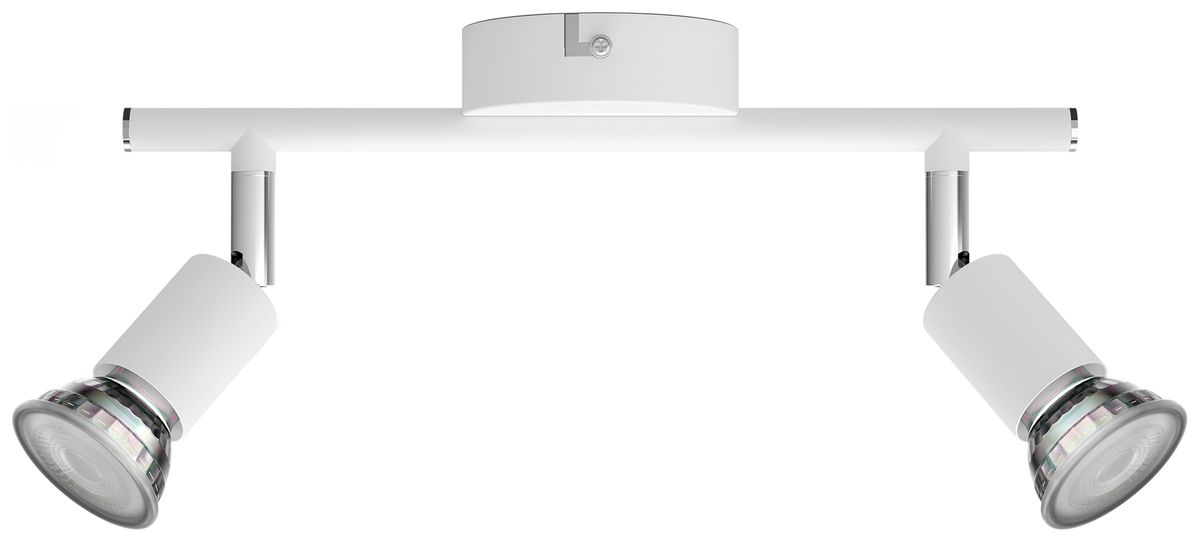 Spot Philips Limbali GU10 2×50W 324×130mm weiss