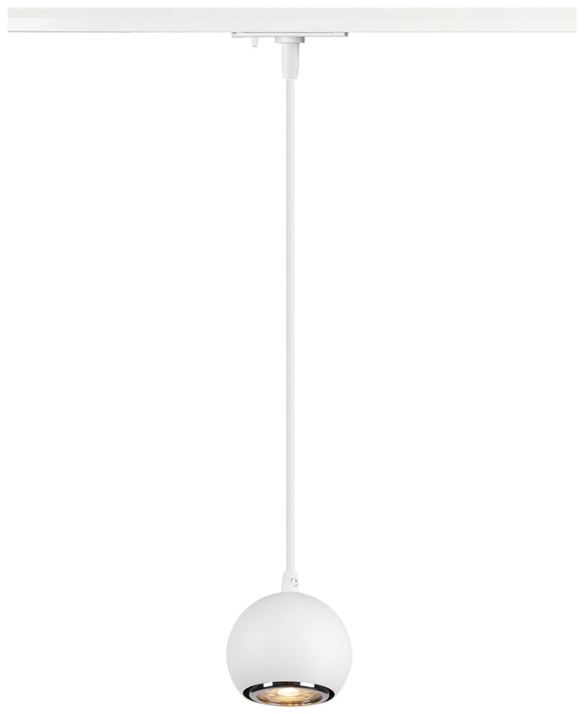 Pendelleuchte SLV LIGHT EYE 90 AD1PH GU10 1×6W DIM Ø89mm weiss