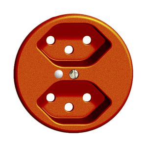 Disque frontal FH 2×T13 orange Ø58mm, lentille,