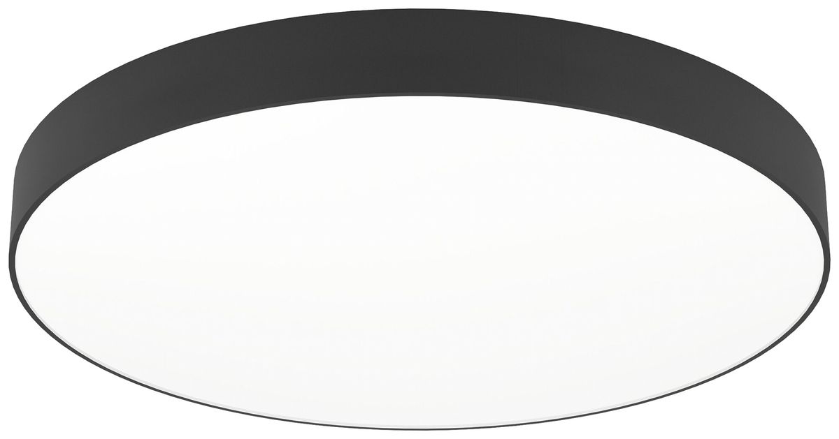 LED-Deckenleuchte Eglo GALLIZZI-Z 40W 0…5300lm 2700…6500K DIM Ø690mm schwarz