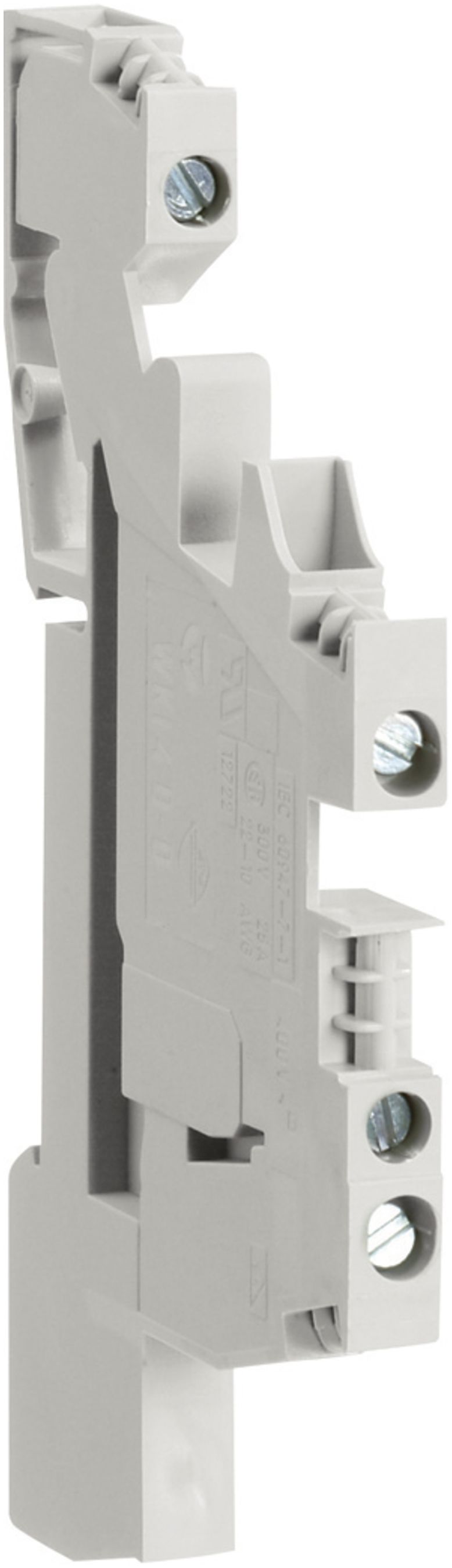 Borne à 3 étages Hager 4mm², L/sectionneur N/PE interne, à vis