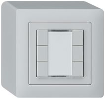 AP-Taster kallysto KNX 6×hellgrau s/e-link