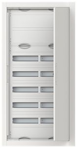 Distributeur ENC ABB ComfortLine 7 rangées 120UM a.bornes&porte 615×1164×125mm