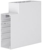 Flachwinkel Hager tehalit.FB 230×100mm grau IP30