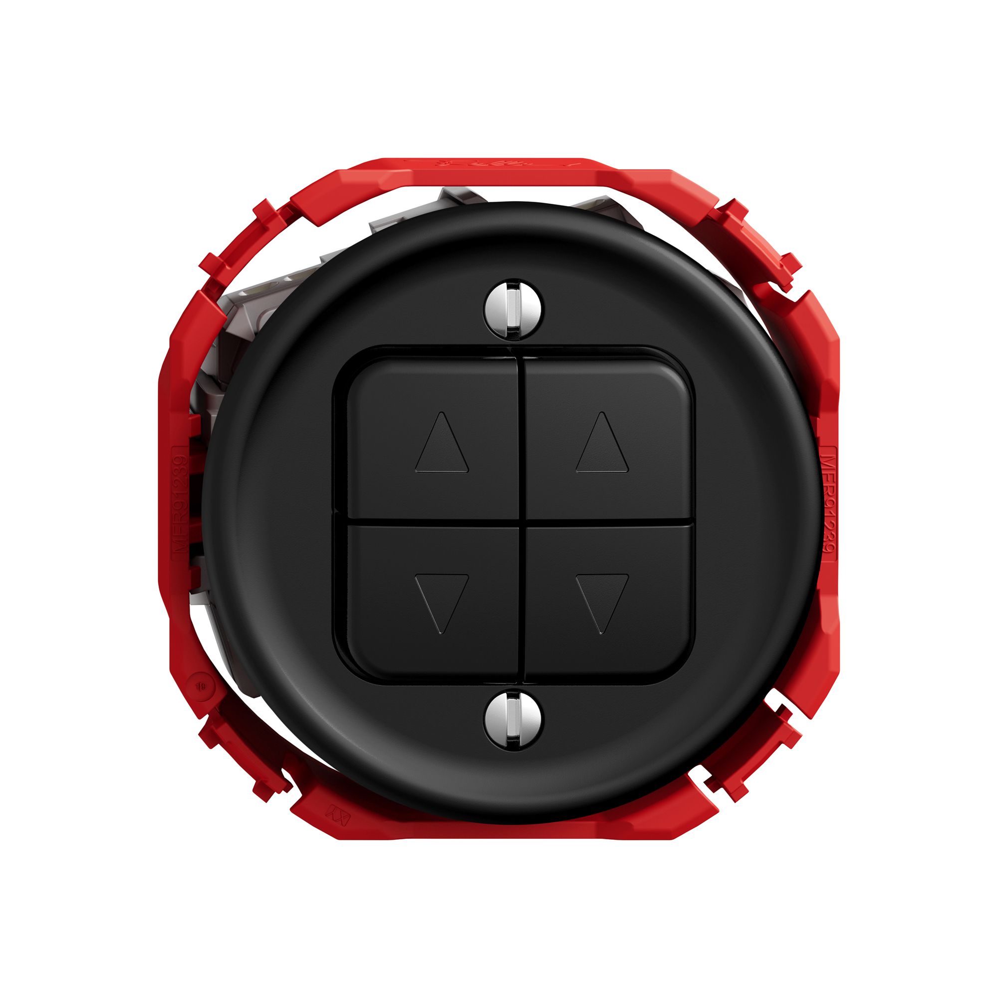 Interrupteur p.stores STANDARDdue SNAPFIX® 10A 250V 4 touches 2 canaux no