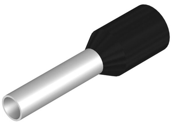 Estremità di cavo Weidmüller H isolata 1.5mm² 8mm nero DIN su bobina