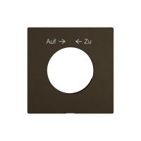 Kit di montaggio EDIZIO.liv SNAPFIX® pulsante girevole c.chi.Auf → ← Zu ma
