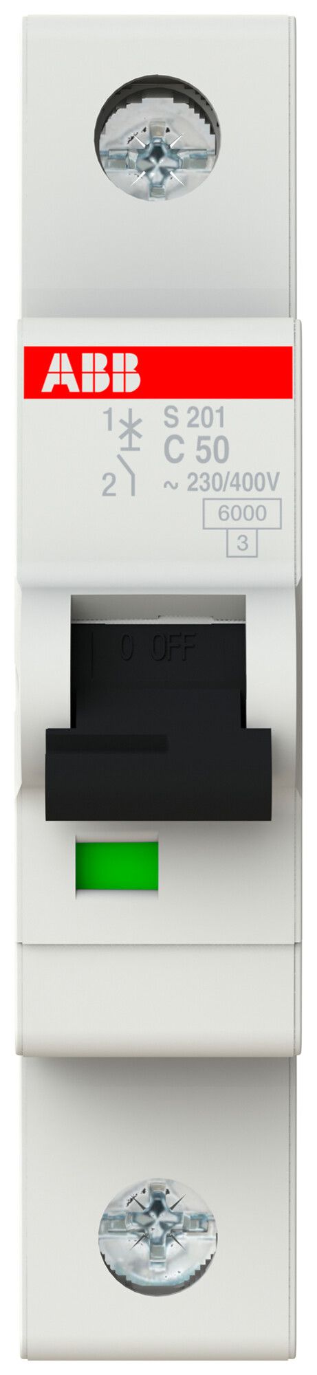 Leitungsschutzschalter ABB S201 C 1×50A