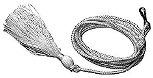 Zugschnur 175cm weiss