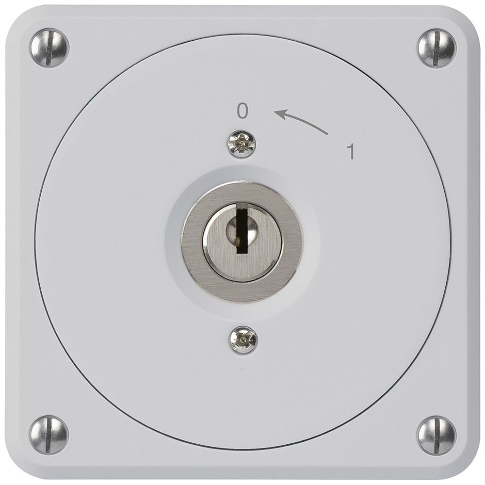 Contact pivotant à clé ENC robusto gris sans clapet 2P pour combinaison