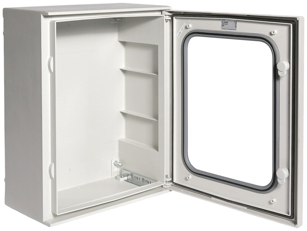 AP-Verteiler Hager Orion.Plus Polyester 400×500×200mm IP65 SKII hgu Klarsichttür