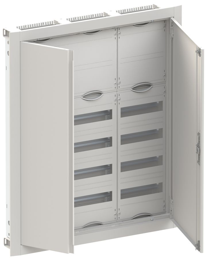 Distributeur ENC ABB ComfortLine 6 rangées 144UM a.bornes&porte 865×1014×125mm