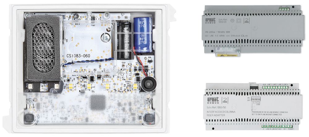 Audio-Türsprechanlage-Set Urmet Alpha 1783/728
