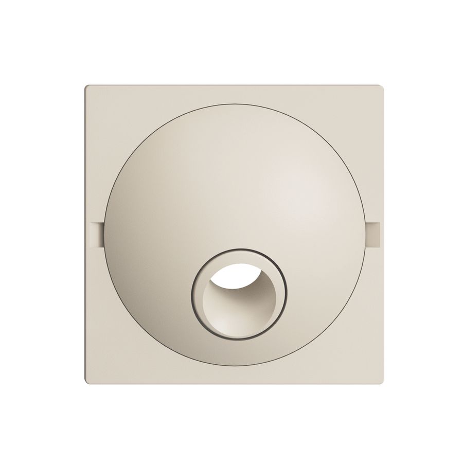 Frontplatte EDIZIOdue crema, für Anschlussdose