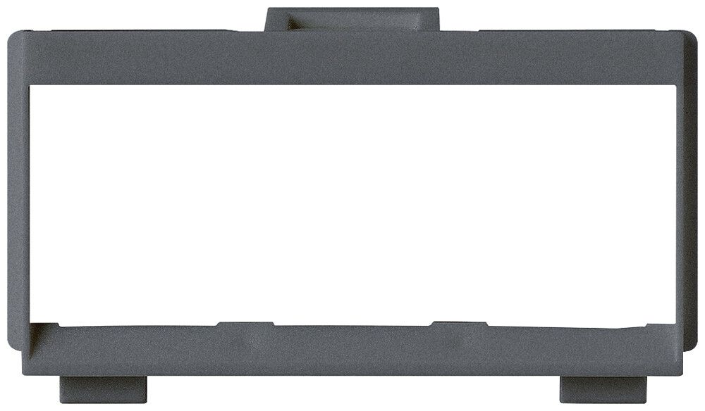Modulo multimedia kallysto M3 CUC vuoto per 3 Tera Siemon cat.7 antracite