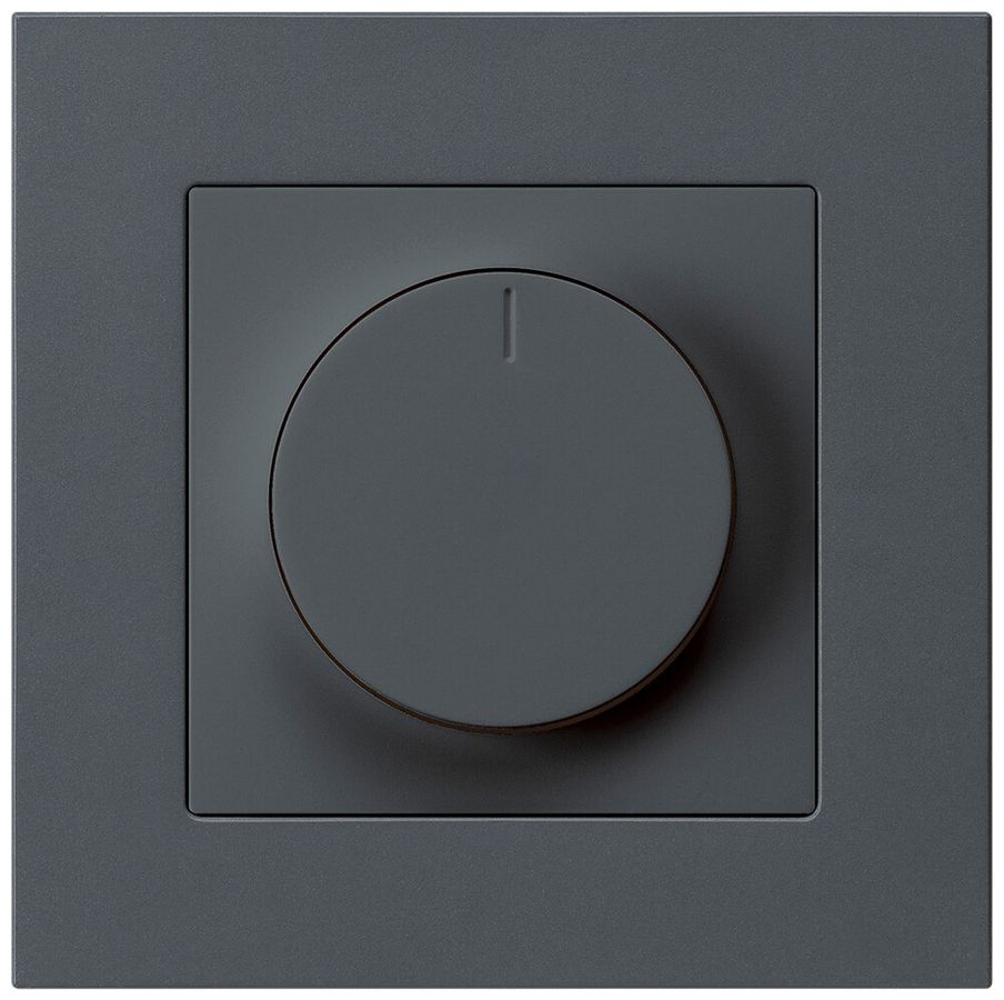 UP-Drehdimmer kallysto.pro Phasenanschnitt 20…500VA anthrazit