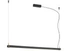 Lampada sospesa LED SLV NOYA PHASE 32W 2025lm 2700/3000K 1200×42×40mm nero