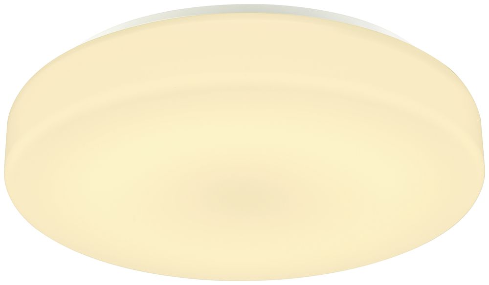Plafonnier/applique LED SLV LIPSY 40 DRUM 18W 2000lm 3000/4000K IP44 350mm blanc