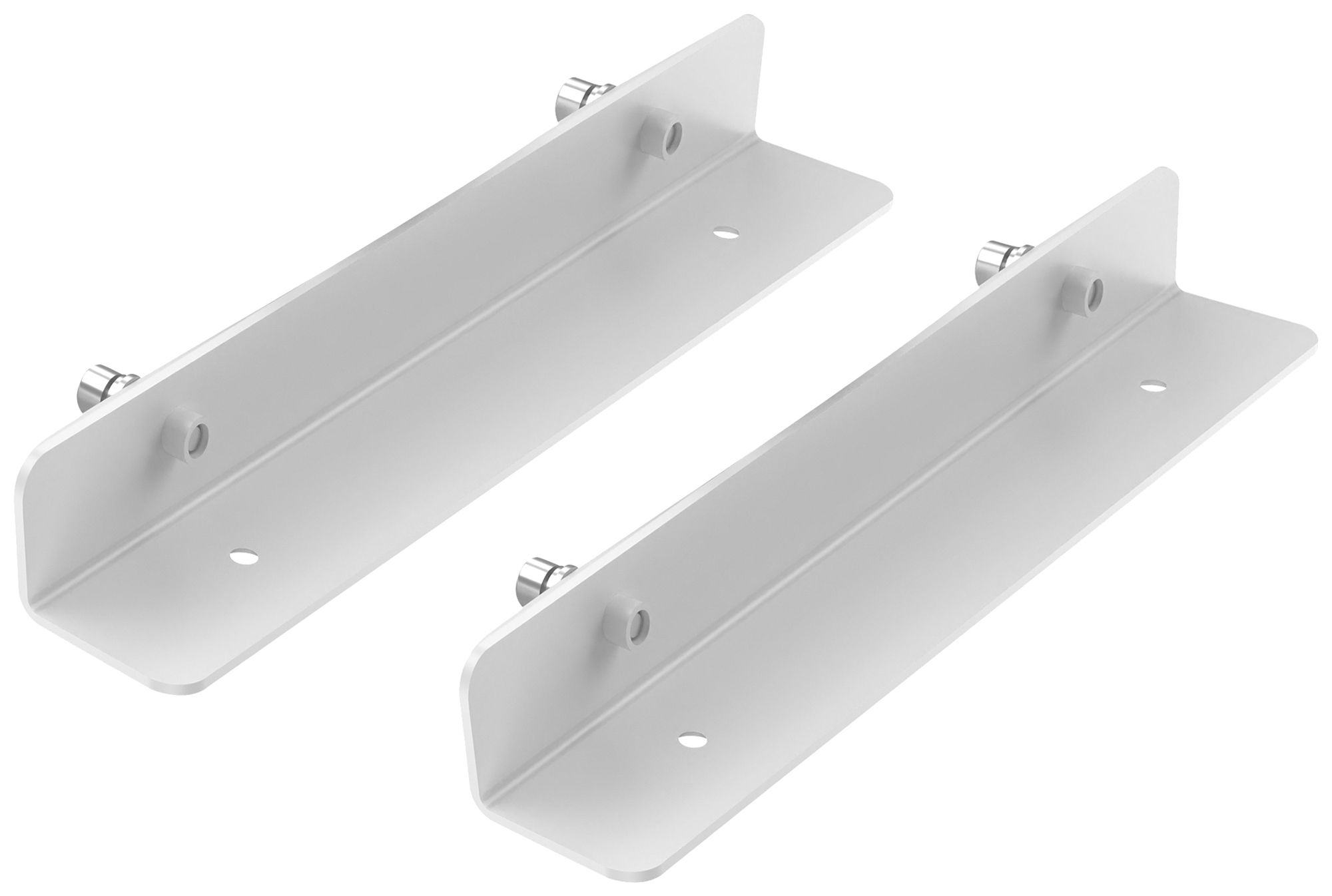 Befestigungsbügel DOTLUX LIGHTBEAM Stahl 345×50×40mm weiss 2er-Set