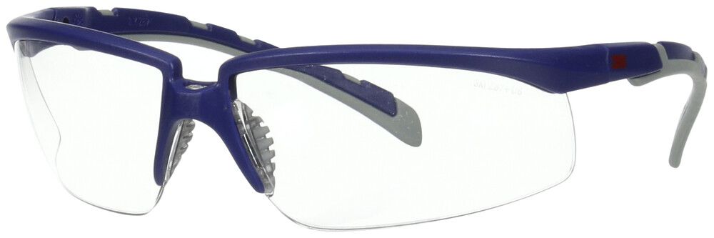 Schutzbrille 3M™ Solus™ 2000 Gläser klar, PC, UV, blau/grau