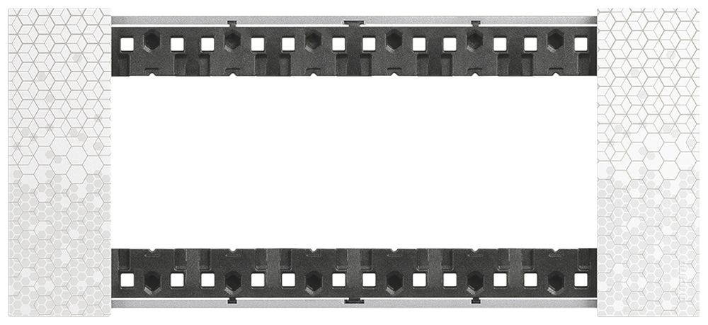Cadre de recouvrement Living Now 6 modules 192.5×86mm pixel