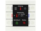 Apparecchio di comando KNX INS MDT BE-TAS86T.02 6t/6a display temp.bianco br