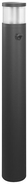 Paletto luminoso LED ESYLUX ALVA BL DALI, 7W 4000K PIR Ø100×700mm IP65 an opale