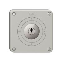 Interruttore rotativo NEVO, 1/1 L, con serratura&2 chiavi, KS, 0-1-1+2-2, grc